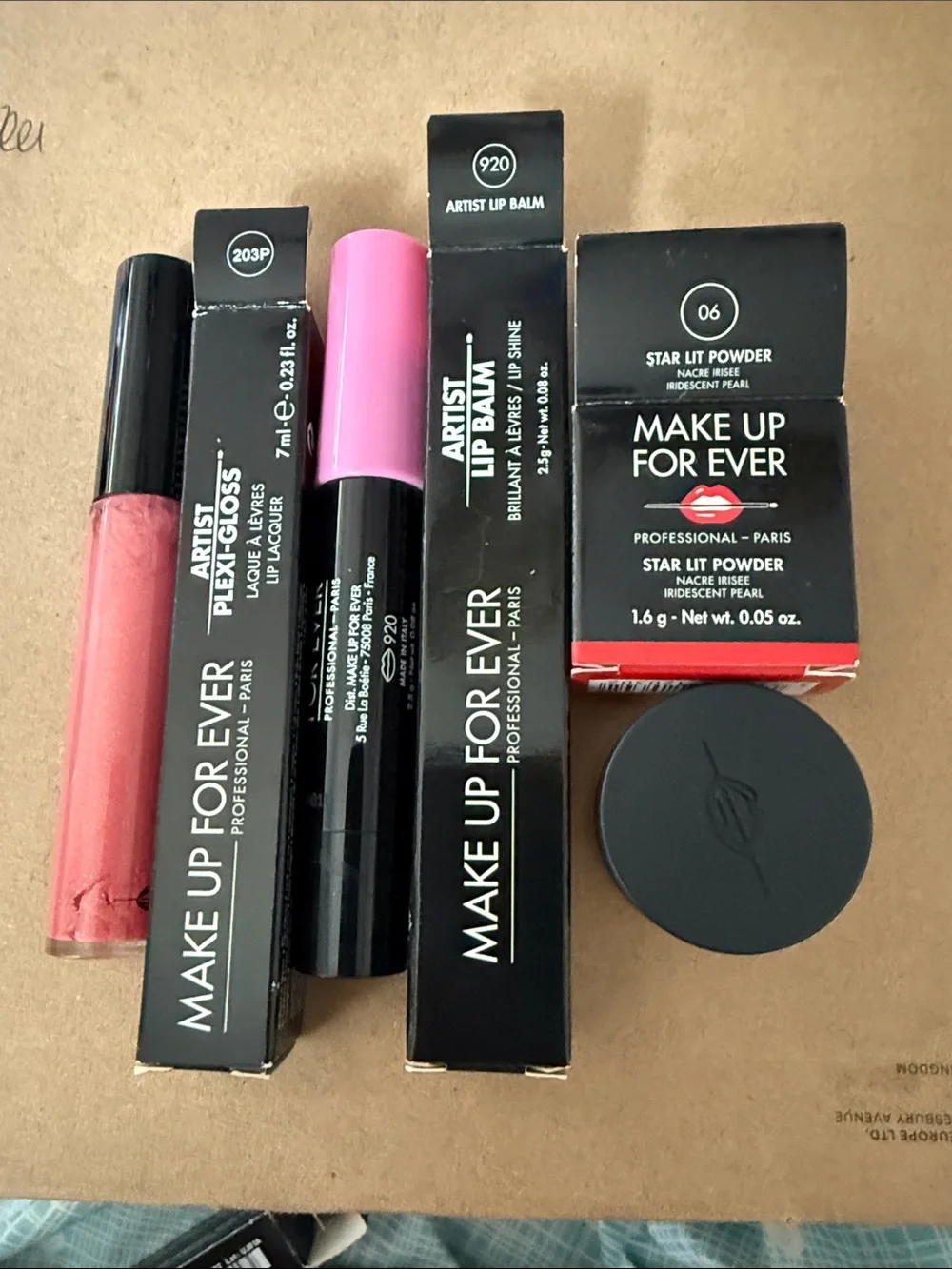 Makeup Forever Pink Lip Balm & Gloss Duo